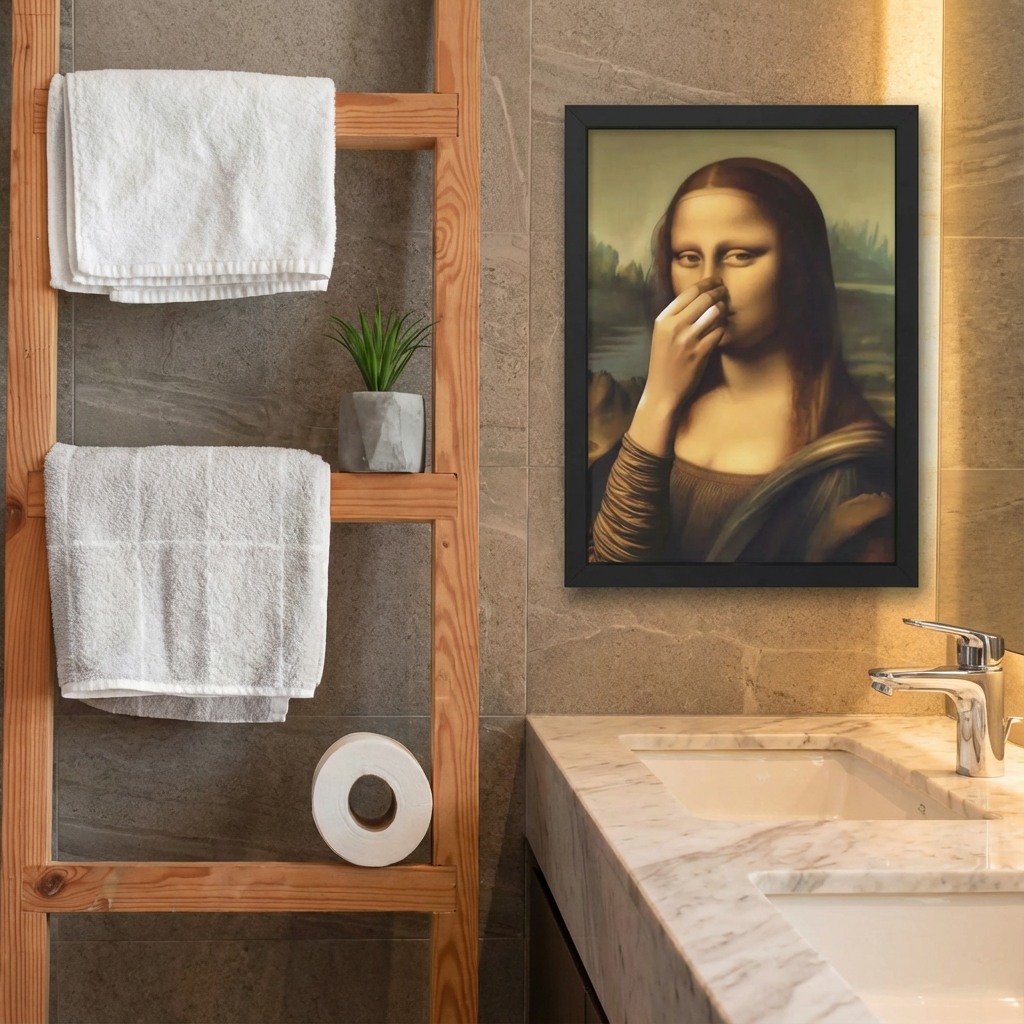 Norillo™ – Vintage badrumstavla som förvandlar badrummet till skratt