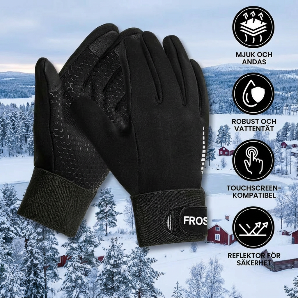 Norillo™ – Vindtäta & vattentäta Vinterhandskar med touchteknologi −30°C