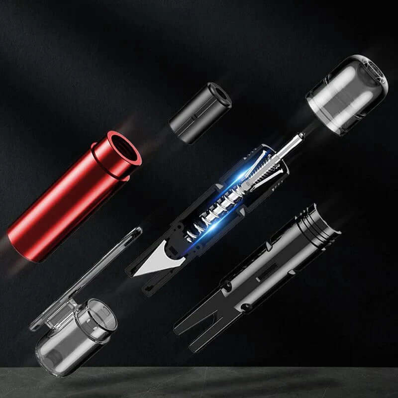 Norillo™ – 2-i-1 Bilräddare: Glasbrytare och Bältesskärare i Ett