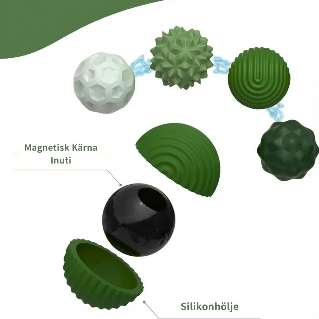 Norillo™ – Stresslindrande sensoriska bollar som lugnar händer och sinne