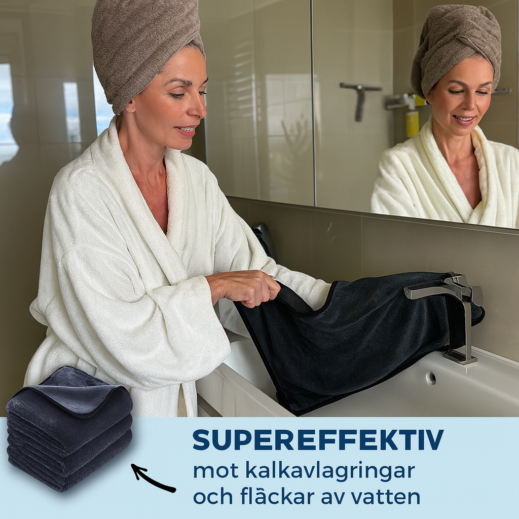 TotalClean - XXL Mikrofiberduk för kalkfria & rena ytor