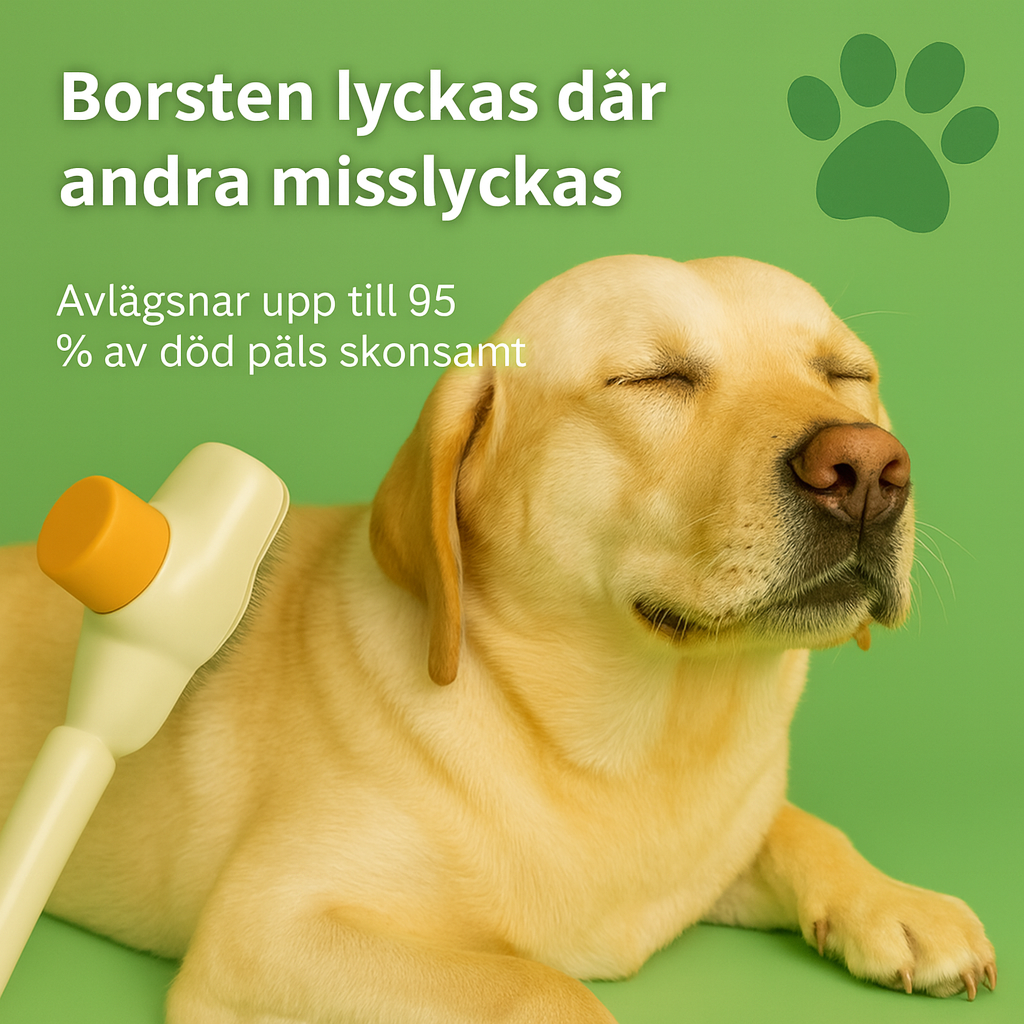 Norillo™ – Hundborsten som stoppar fällning och håller hemmet rent