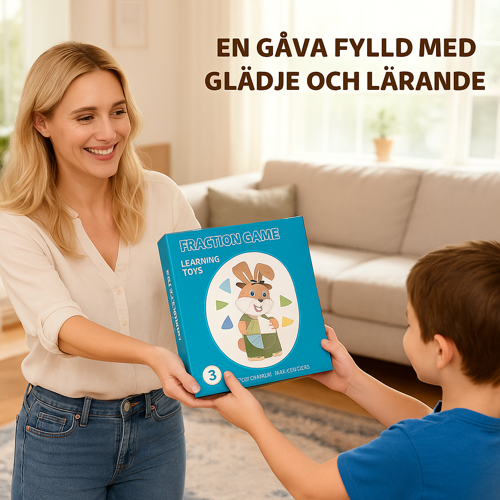 Norillo™ – Magnetiskt Mattepussel som Gör Bråk Lätta att Förstå