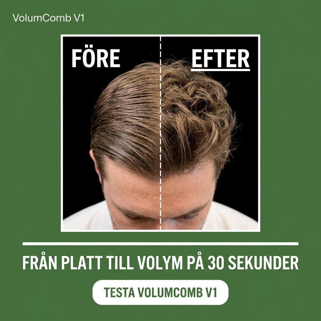 Norillo™ – VolumComb V1 – Frisyr på 30 sekunder utan hårbrott