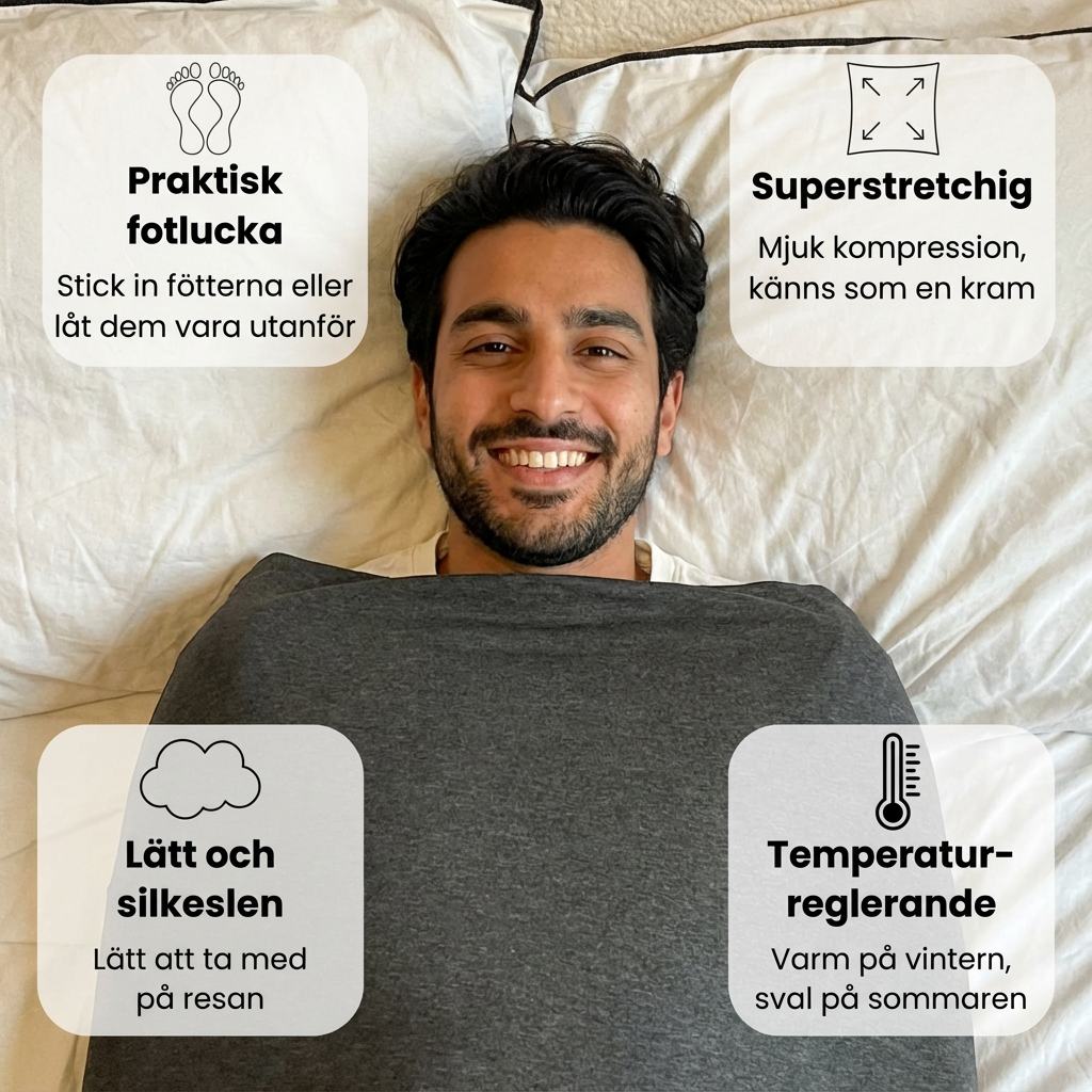 Norillo™ – Självkomprimerande Sömnpåse som lugnar kropp & nervsystem