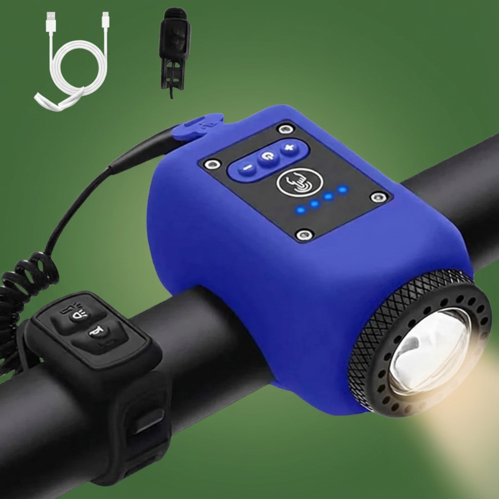 Norillo™ – 110 dB cykeltuta med långräckviddande framljus för nattkörning