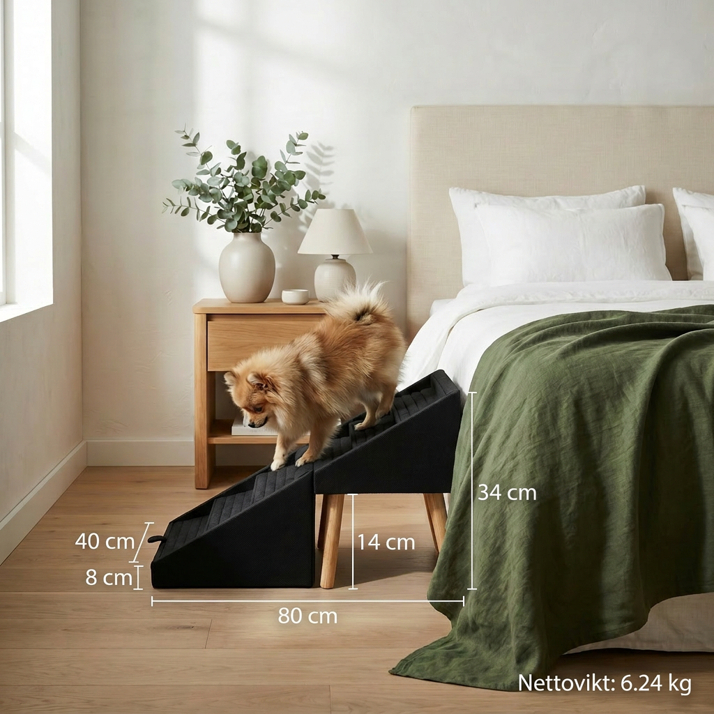 Norillo™ – Hundtrappa 2-i-1 OTTOMAN original