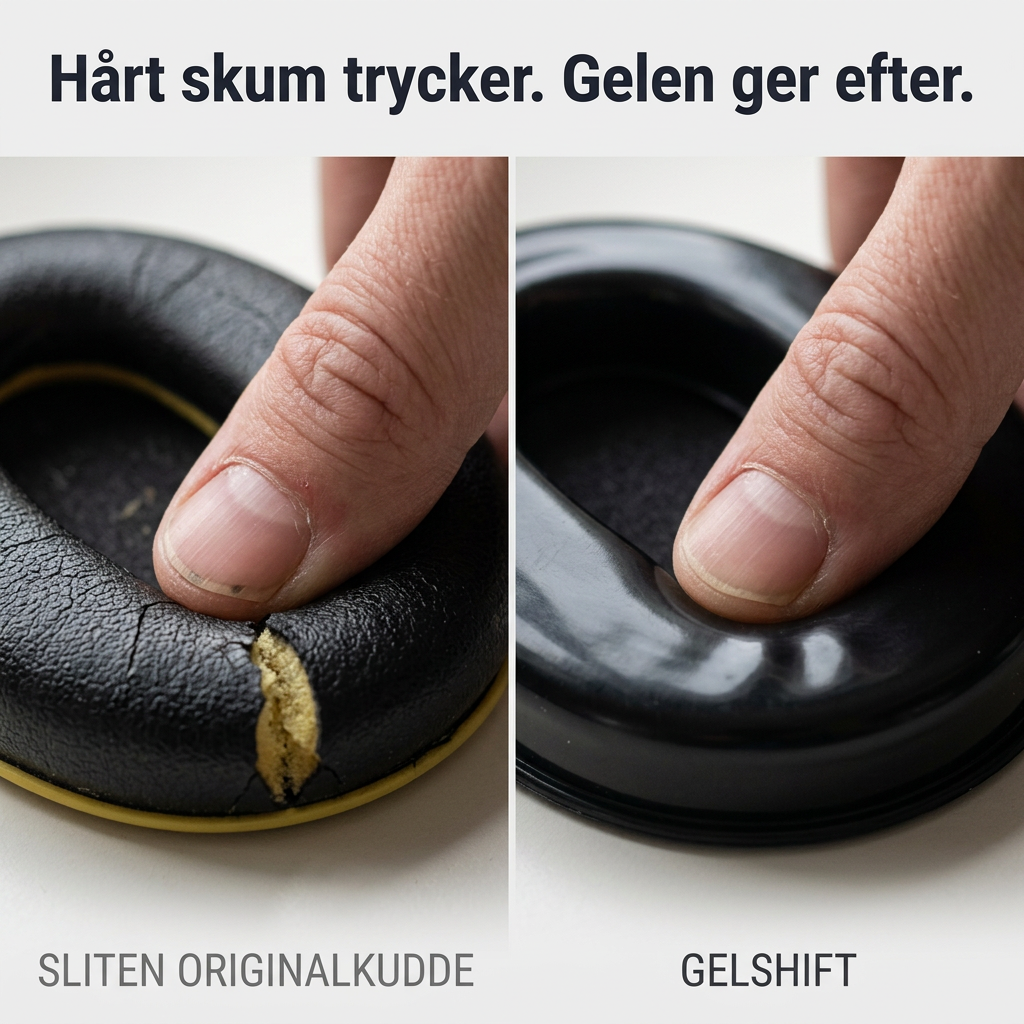 Norillo® – GelShift – Gelkuddar som gör hörselkåpor sköna igen
