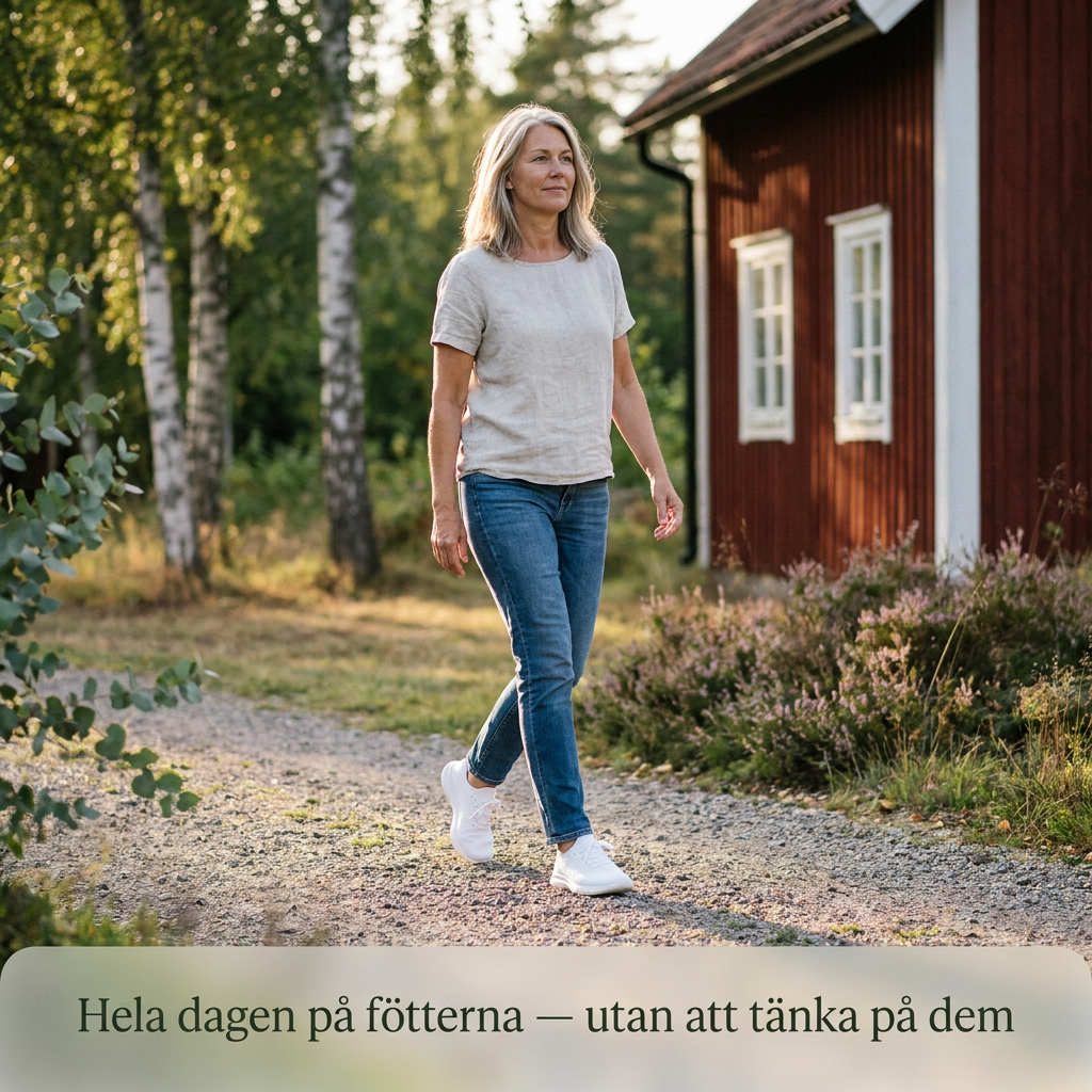 Stigré™ – Hallux-vänliga sneakers du kliver i utan att böja dig