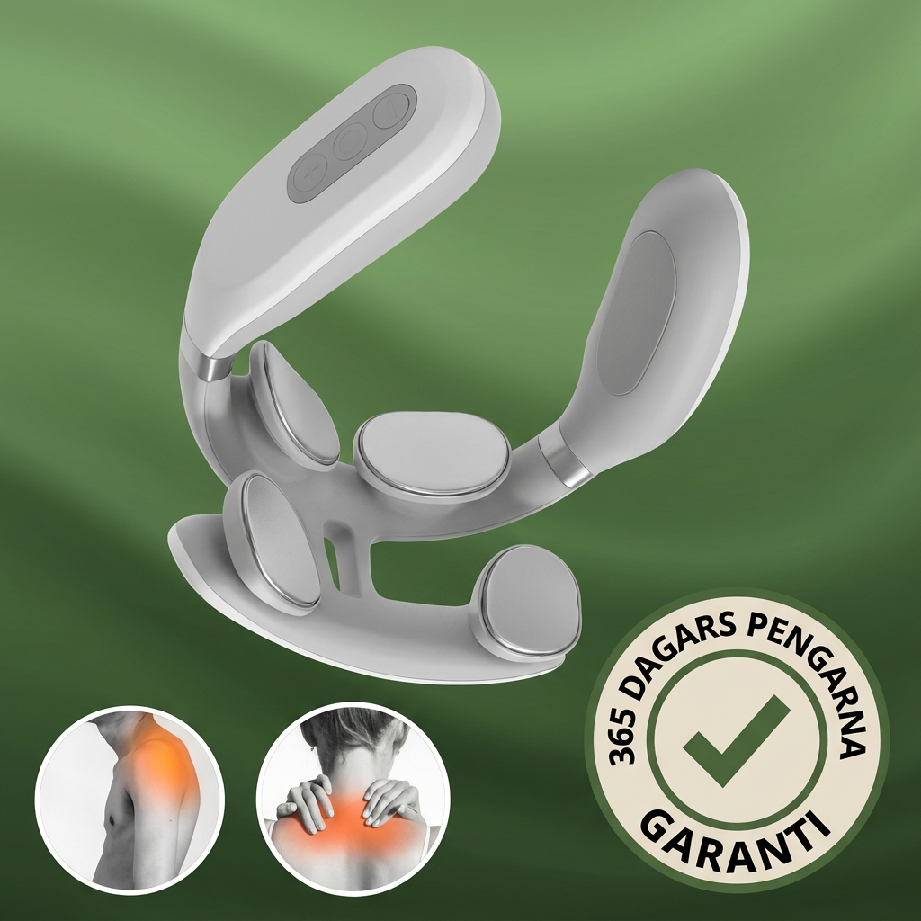 Norillo™ – CervoFlex Pro – Lindrar stel nacke med värme & puls