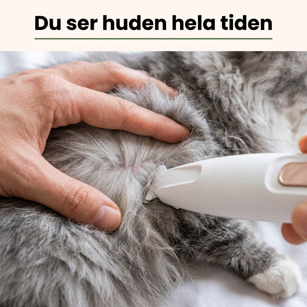 Norillo® – CalmClip – Skonsam trimmer för tassar, bakdel & små tovor