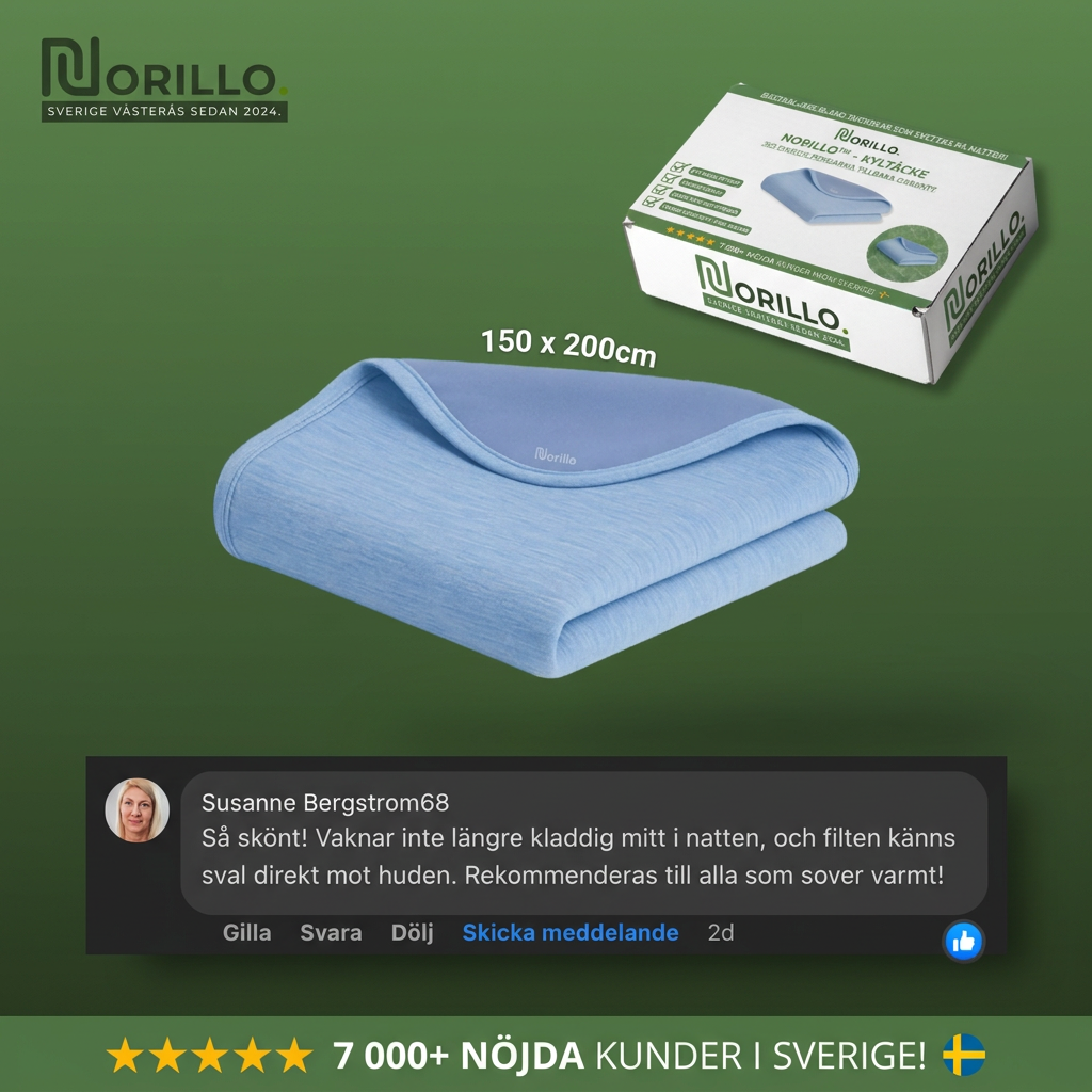 Norillo® – Kyltäcke med Japansk Arc-Chill Teknologi & Mjuk Bambus