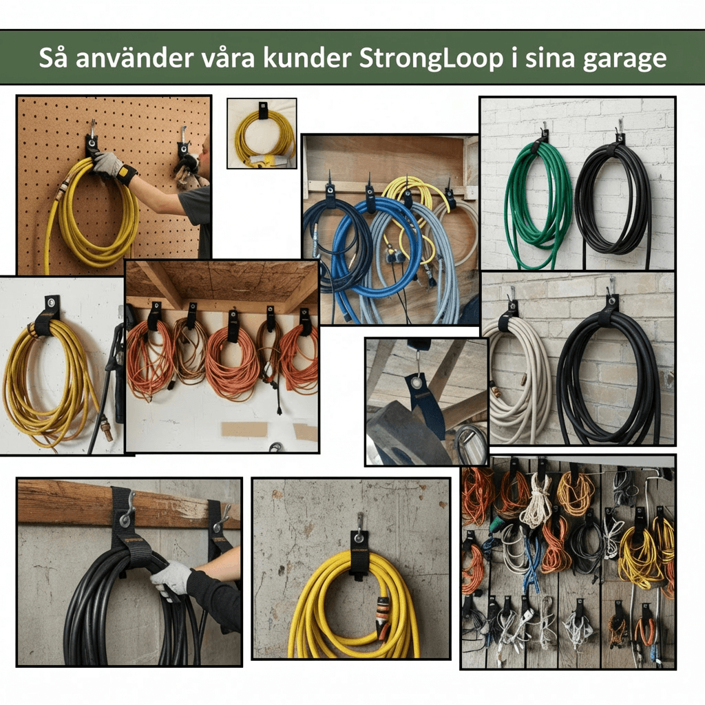 Norillo™ StrongLoop – Starka & elastiska upphängningsband för smart förvaring