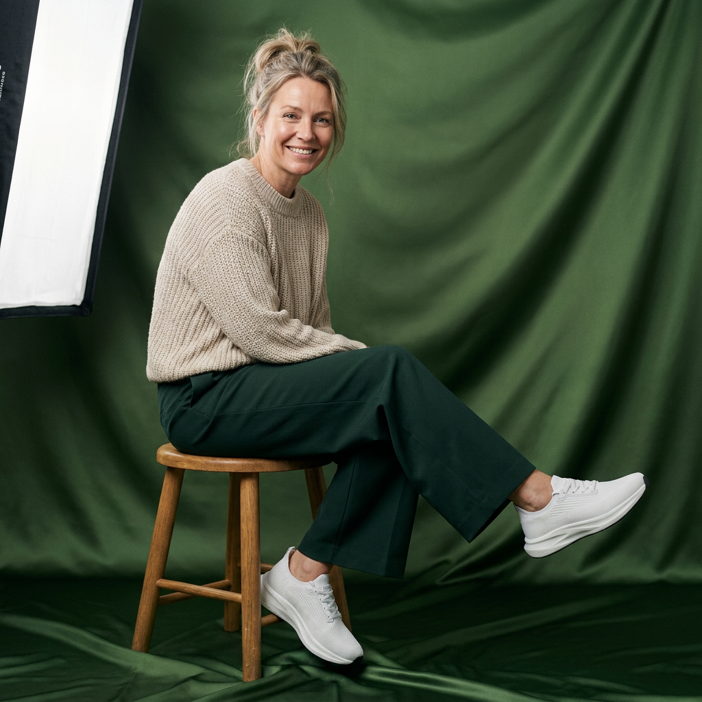 Stigré™ – Hallux-vänliga sneakers du kliver i utan att böja dig