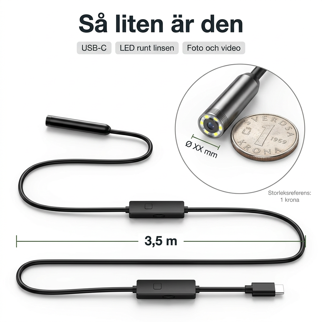 Norillo® – LumaScope – Inspektionskamera som visar det du inte ser