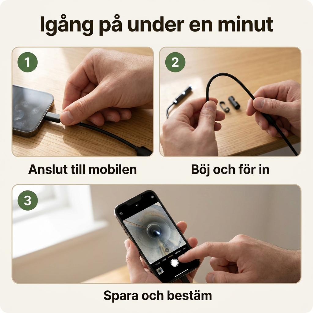 Norillo® – LumaScope – Inspektionskamera som visar det du inte ser