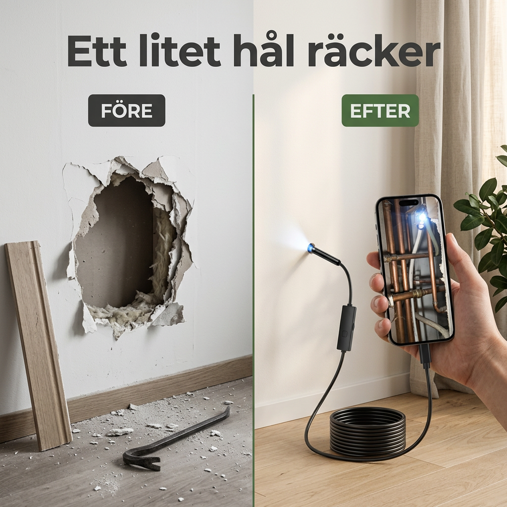 Norillo® – LumaScope – Inspektionskamera som visar det du inte ser