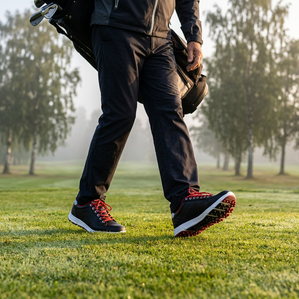 Norillo® – WideStride – Bekväma golfskor för breda fötter hela rundan