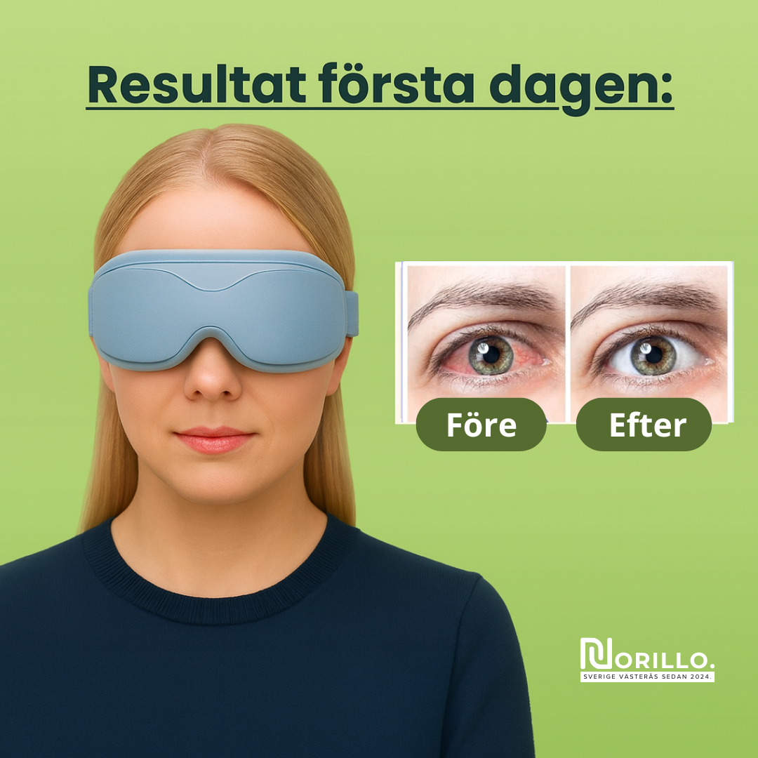 Norillo™ – Ångmask som återfuktar torra ögon på bara minuter