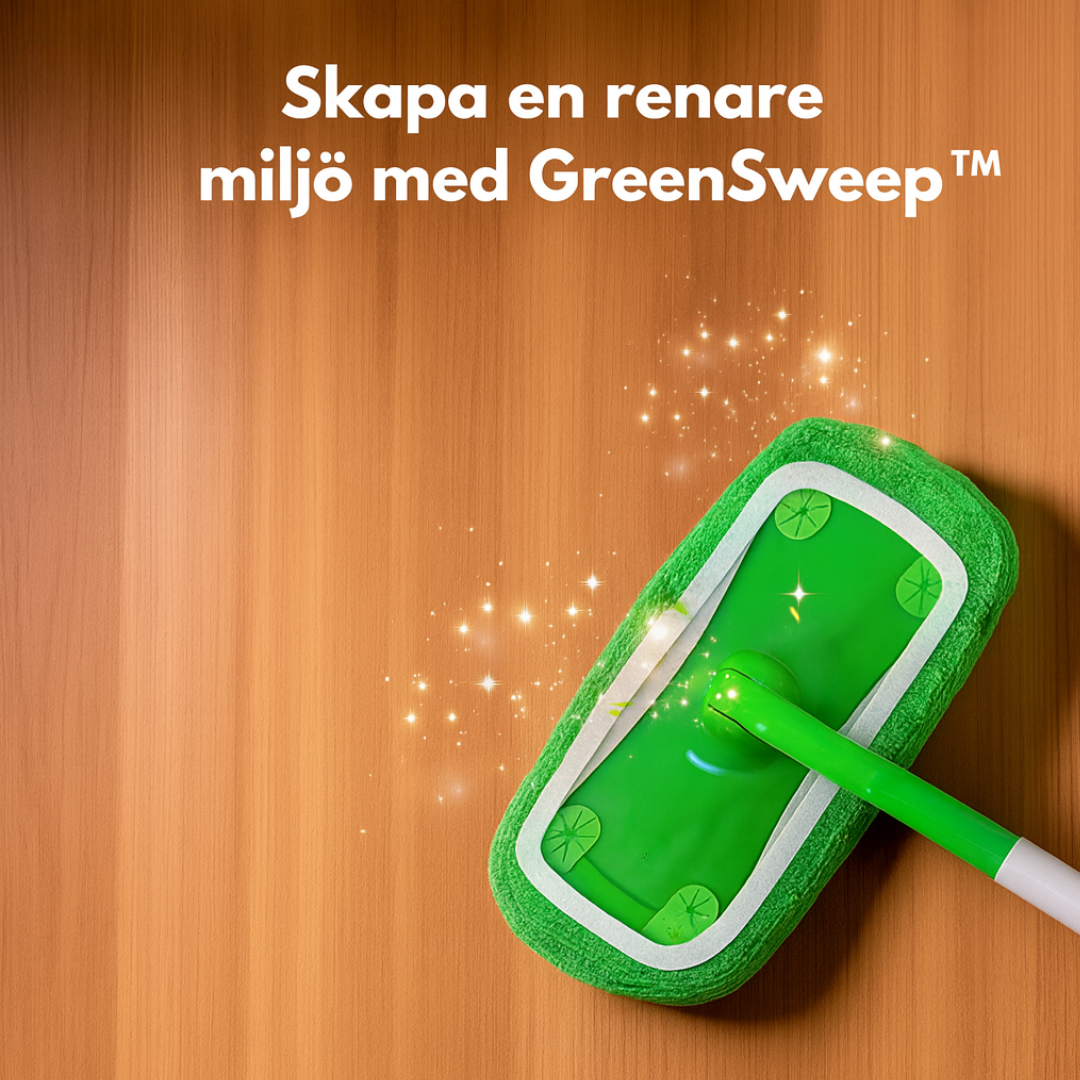 GreenSweep™ – Återanvändbar mopp för Swiffer | 2+2 GRATIS