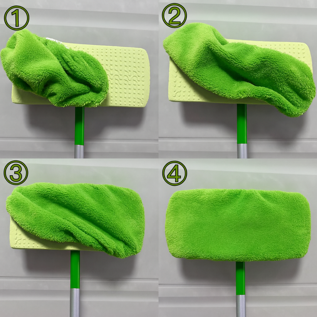 GreenSweep™ – Återanvändbar mopp för Swiffer | 2+2 GRATIS