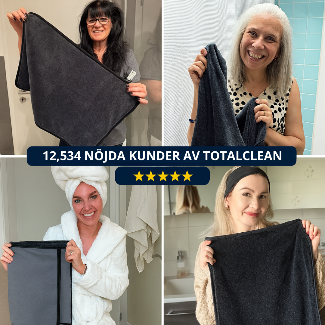 TotalClean - XXL Mikrofiberduk för kalkfria & rena ytor