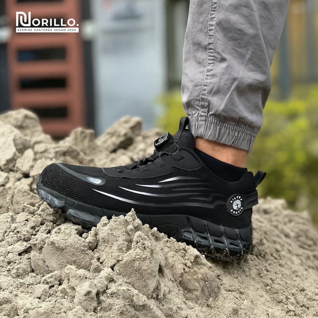 Norillo™ – ArmorFlex S3 Air – Ultralätta skyddsskor med stålhätta & vridspänne
