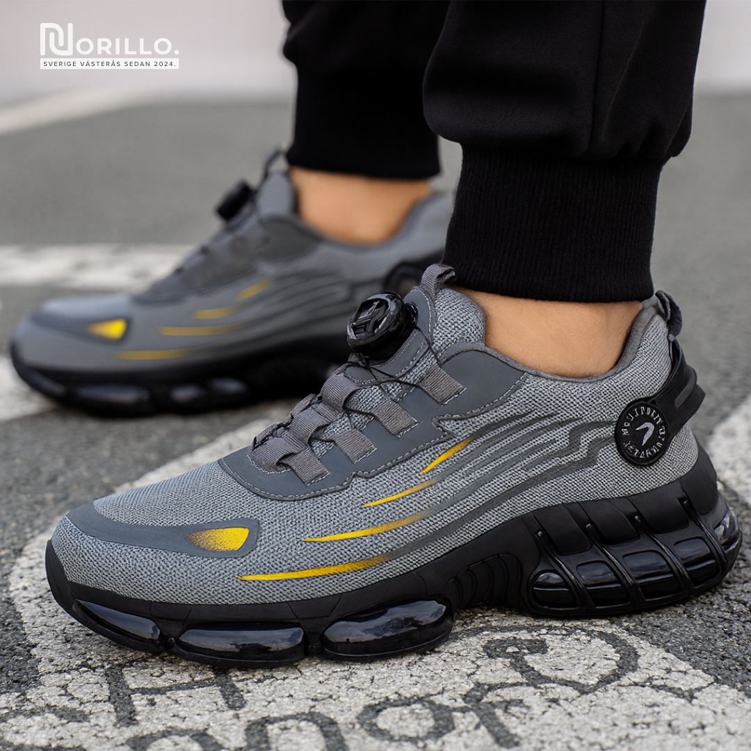 Norillo™ – ArmorFlex S3 Air – Ultralätta skyddsskor med stålhätta & vridspänne