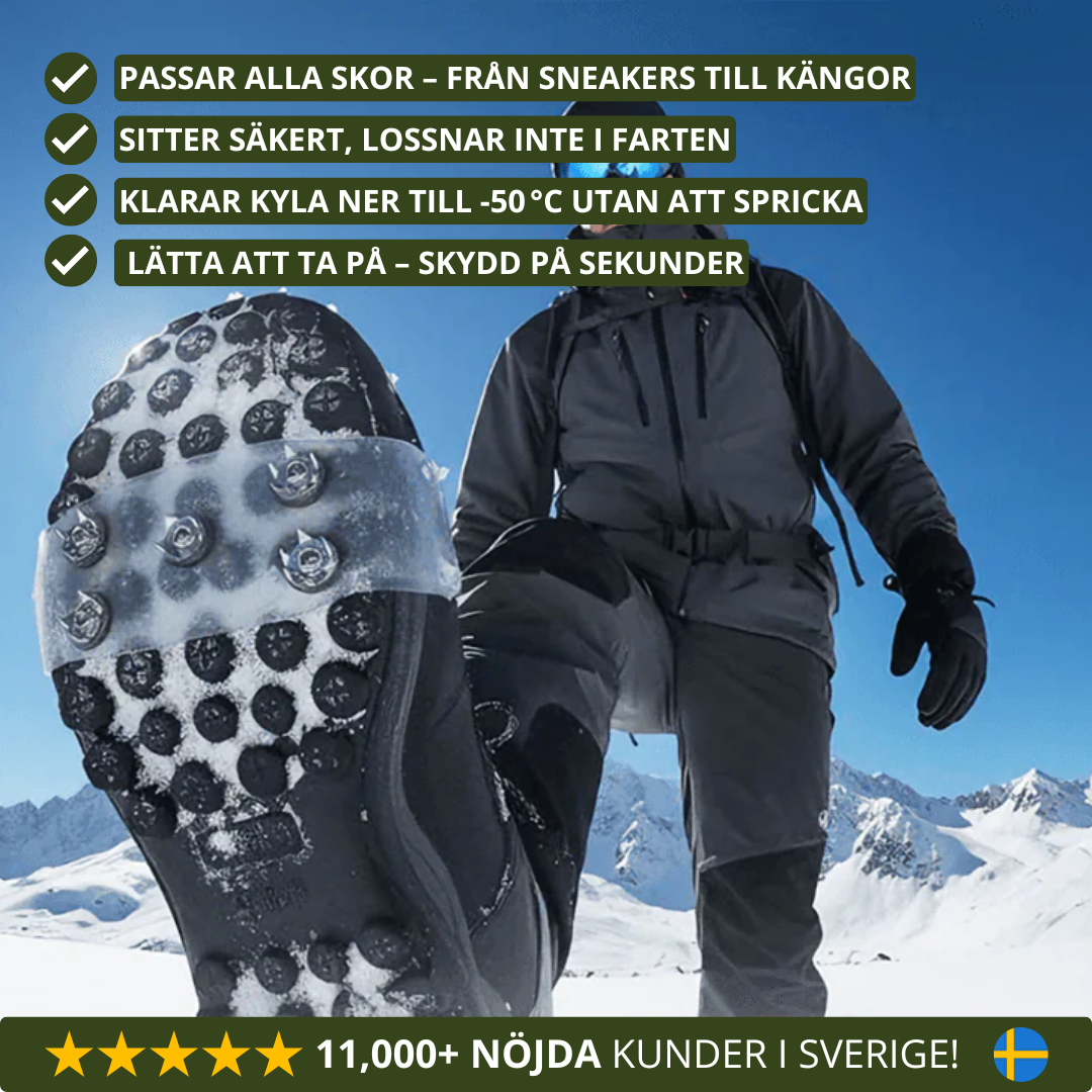 Norillo™ – Smidiga halkskydd som dras som på några sekunder utan att synas