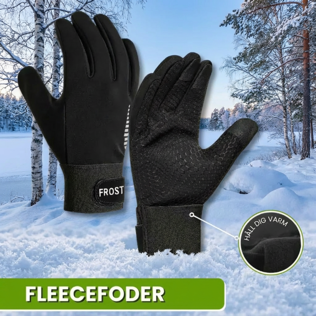 Norillo™ – Vindtäta & vattentäta Vinterhandskar med touchteknologi −30°C