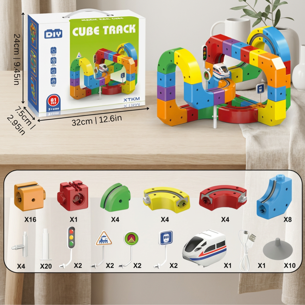 Norillo™ – Trackiverse 3D Tågäventyr med Oändliga Banor