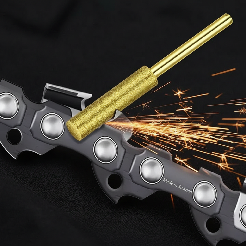 Norillo™ – 3-i-1 Kedjeslipbits för Perfekt Kedjeskärpa