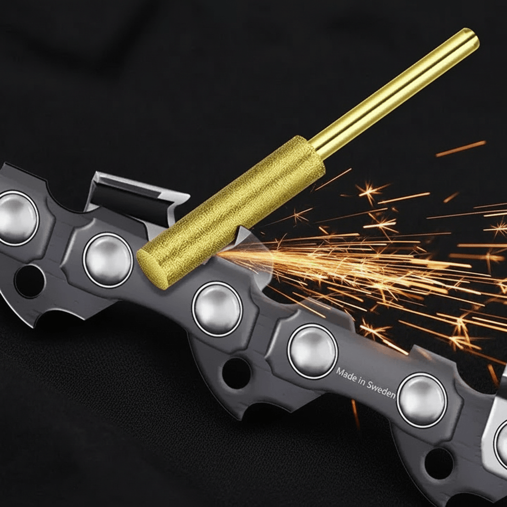 Norillo™ – 3-i-1 Kedjeslipbits för Perfekt Kedjeskärpa