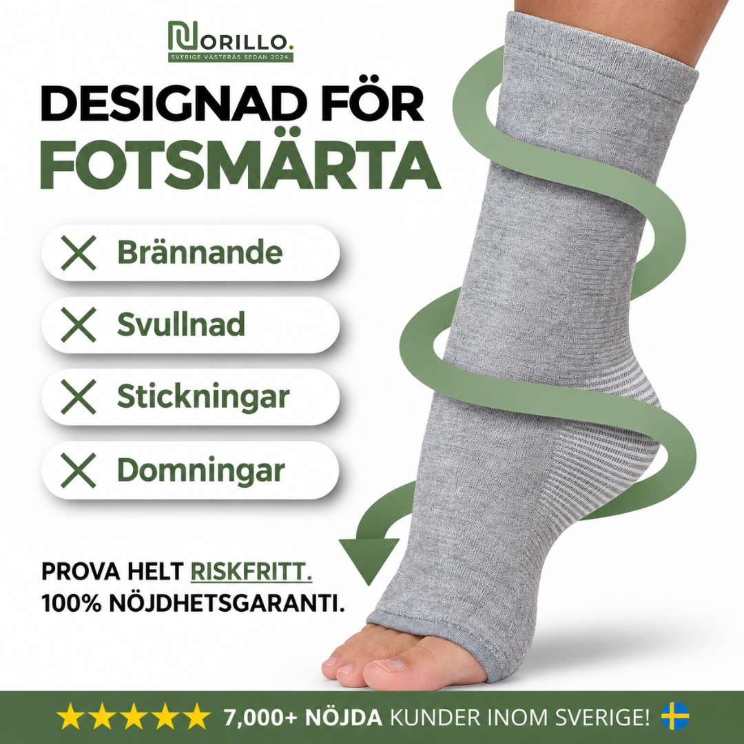 Premium BambuSleeves för Smärtfri Fotkomfort