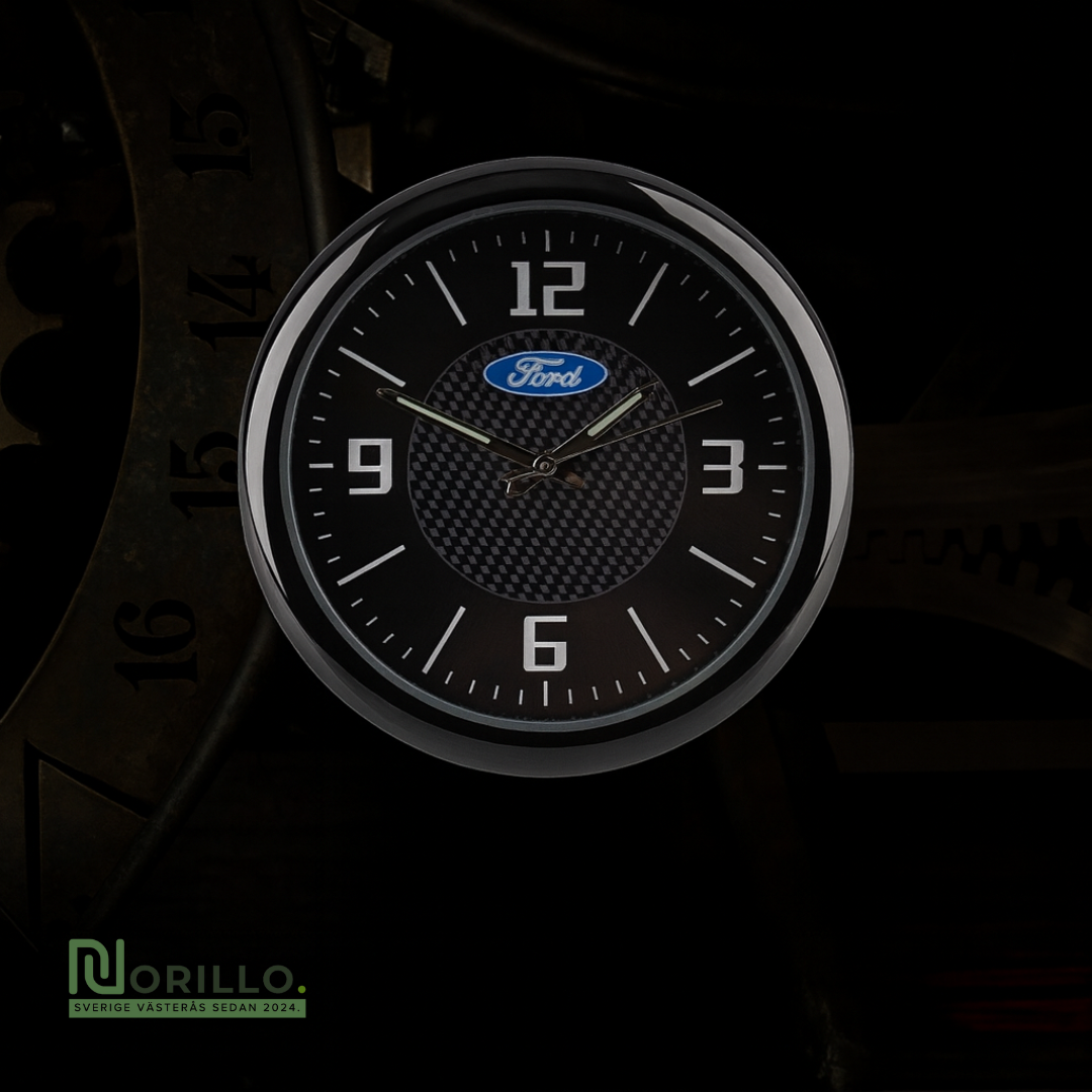 Premium Quartz Dashboardklocka för Bilar