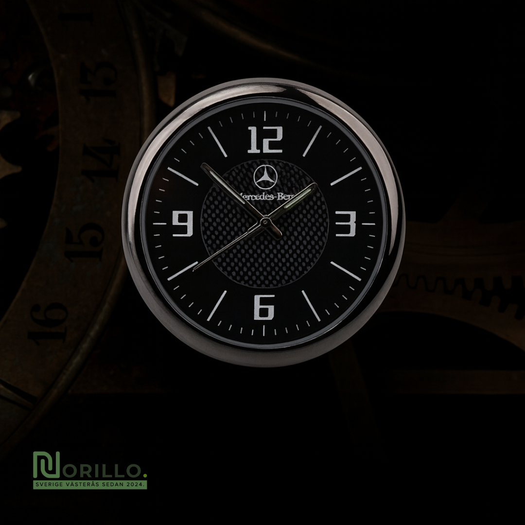 Premium Quartz Dashboardklocka för Bilar