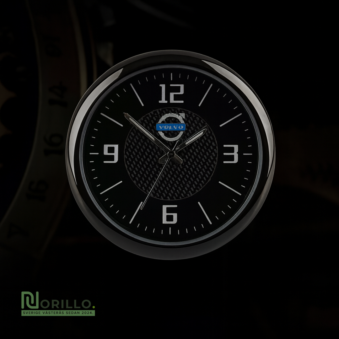 Premium Quartz Dashboardklocka för Bilar