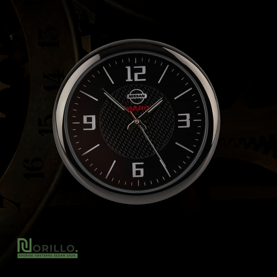 Premium Quartz Dashboardklocka för Bilar