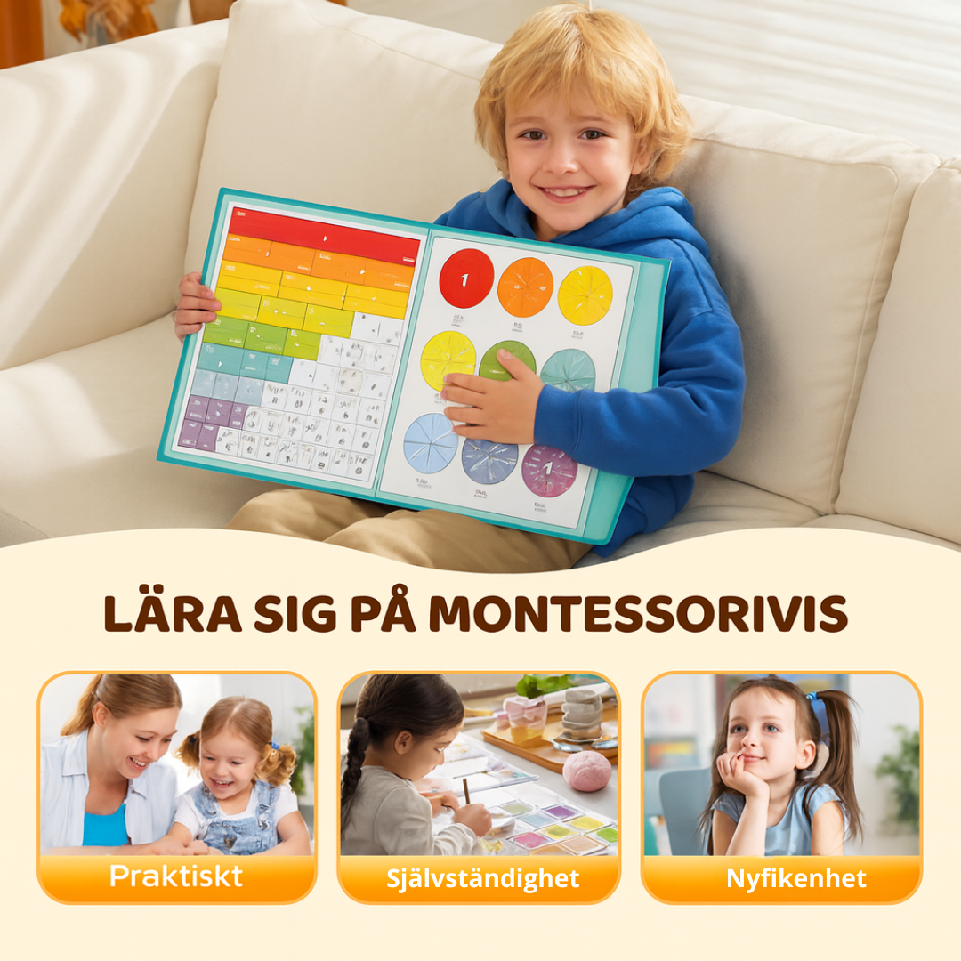 Norillo™ – Magnetiskt Mattepussel som Gör Bråk Lätta att Förstå