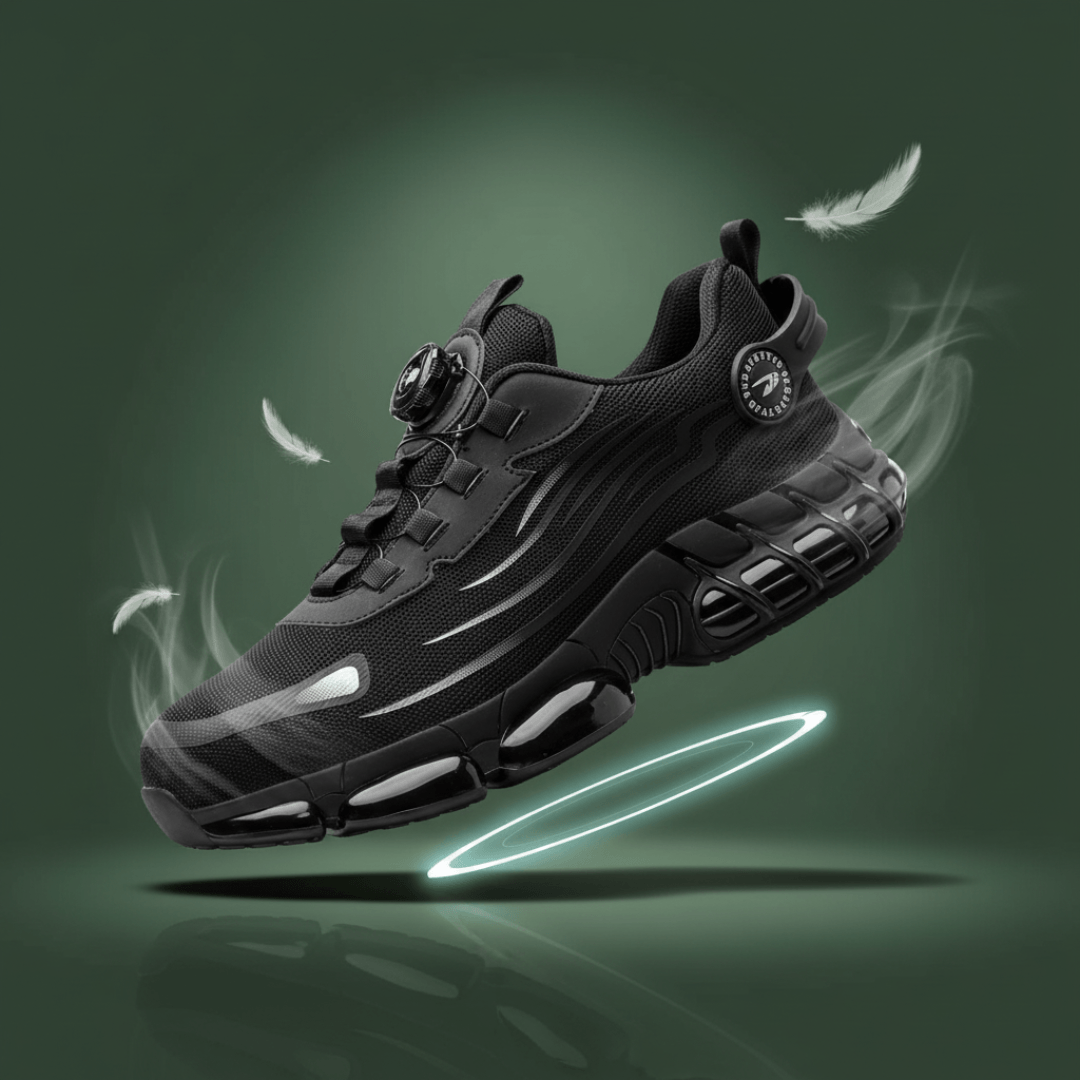 Norillo™ – ArmorFlex S3 Air – Ultralätta skyddsskor med stålhätta & vridspänne