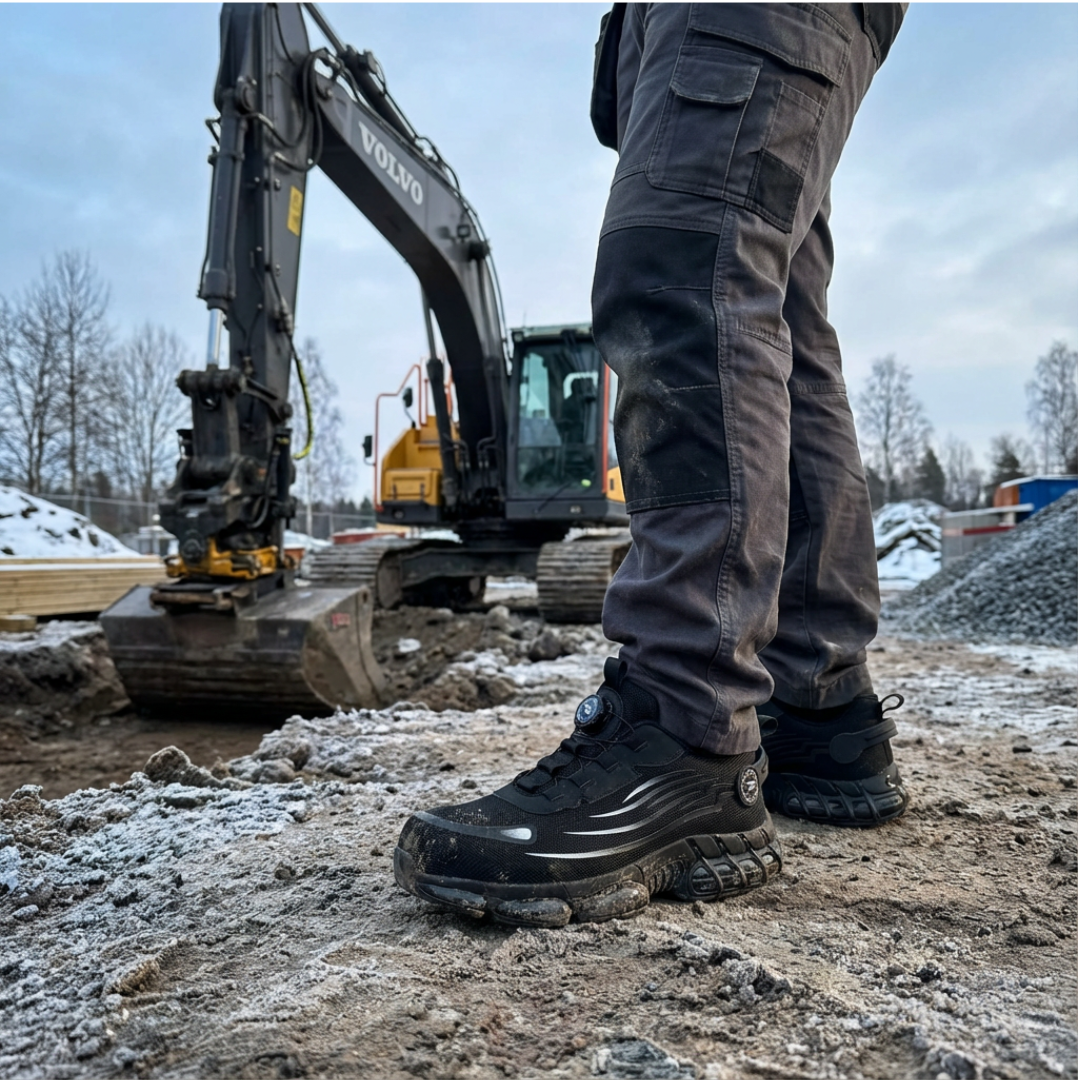 Norillo™ – ArmorFlex S3 Air – Ultralätta skyddsskor med stålhätta & vridspänne