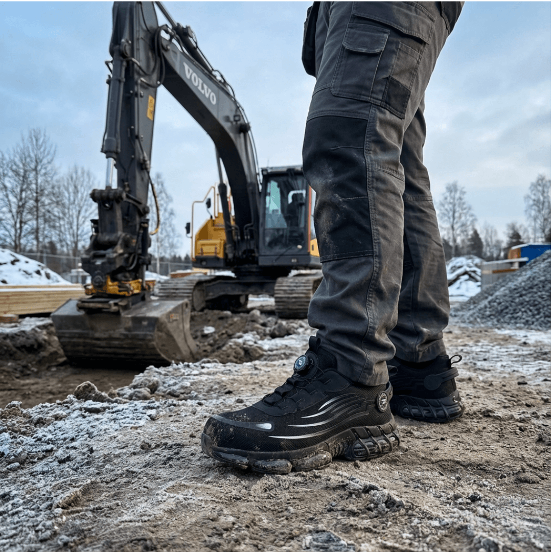 Norillo™ – ArmorFlex S3 Air – Ultralätta skyddsskor med stålhätta & vridspänne