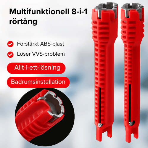 Norillo™ – 8-i-1 Rörtång för Trånga Utrymmen & Snabba VVS-Reparationer