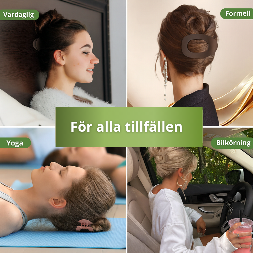 Norillo™ – Platt & bekväm hårklämma som inte trycker