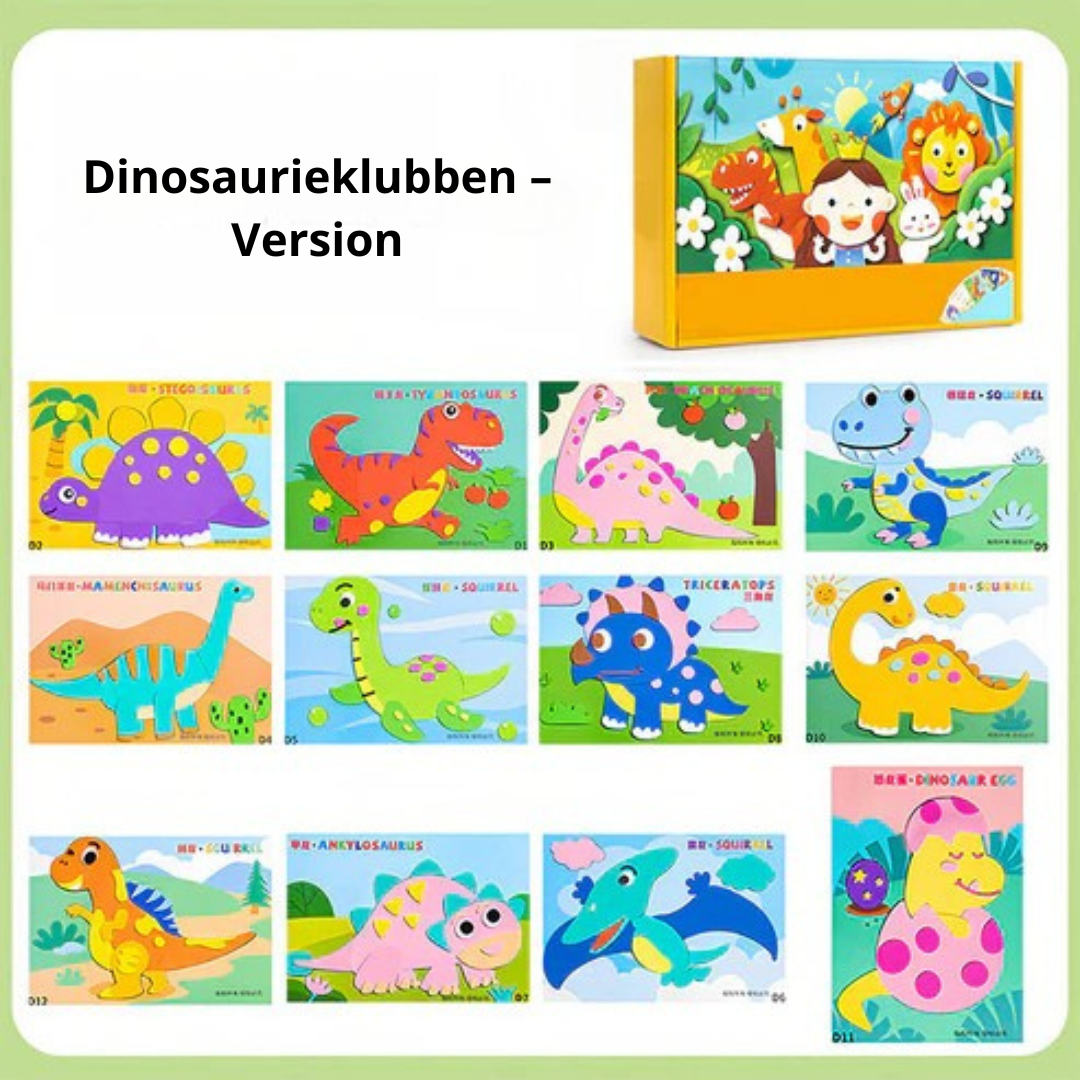 Norillo™ – Självhäftande 3D Klisterfigurer
