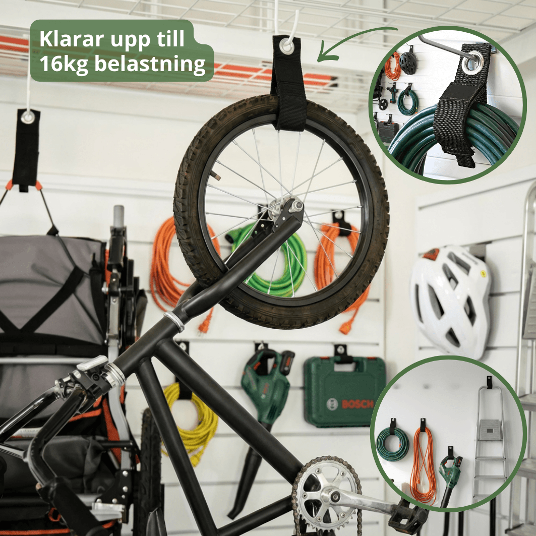 Norillo™ StrongLoop – Starka & elastiska upphängningsband för smart förvaring