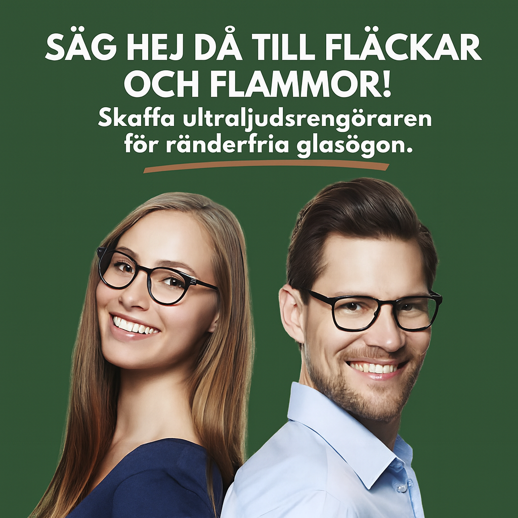 Norillo™ – Kristallklara glasögon utan putsdukar & ränder