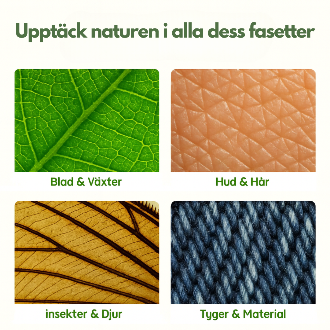 Norillo™ – Barnmikroskop med 1000x zoom & fotofunktion