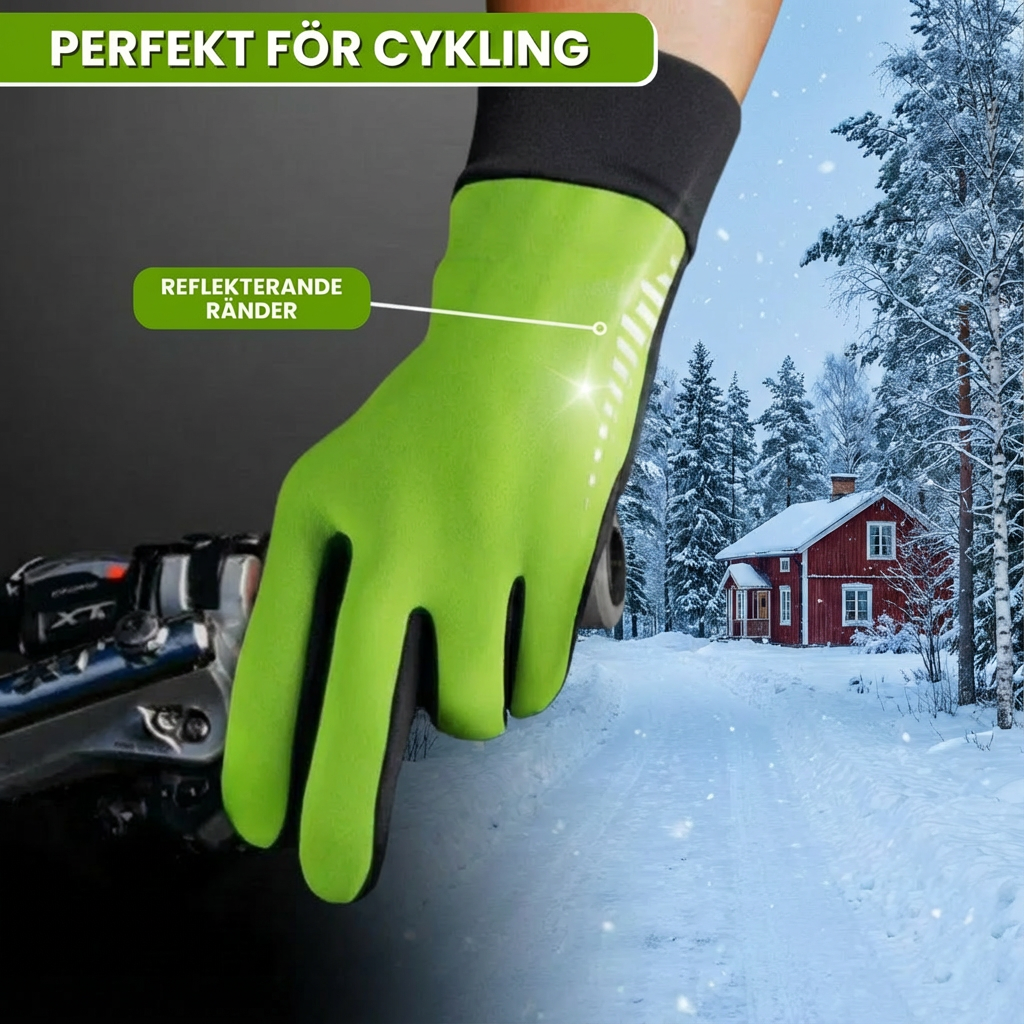 Norillo™ – Vindtäta & vattentäta Vinterhandskar med touchteknologi −30°C