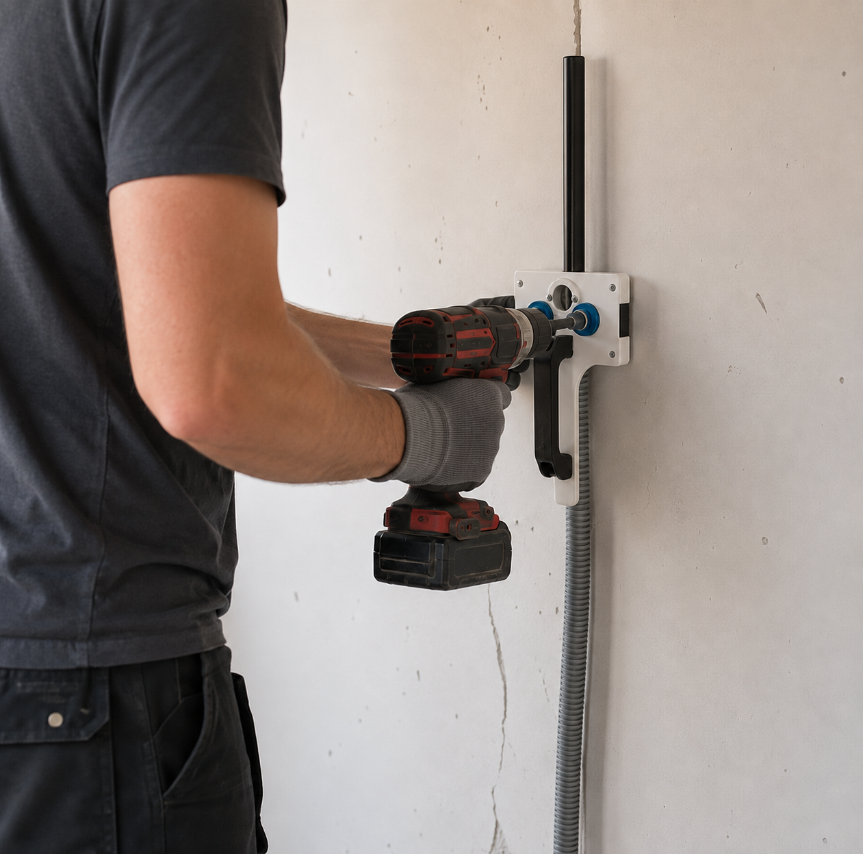 Norillo® – CableDrive – Drar kabel genom röret på minuter, helt själv